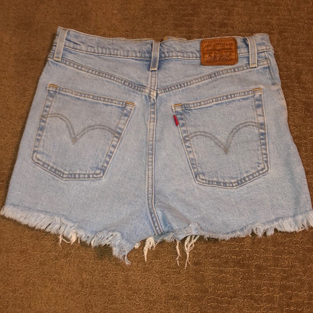 Levi’s High Waisted Denim Shorts
